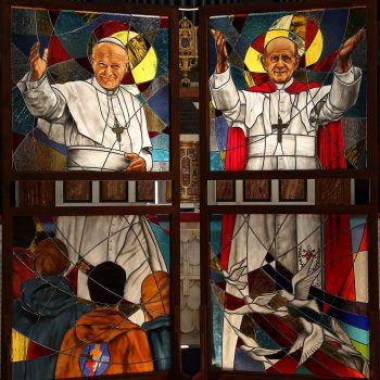 Papa Giovanni Paolo II e Paolo VI - Chiesa di S. Maria Nascente - Cabiate